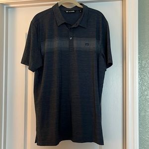 Travis Matthew Polo Navy/Grey size large